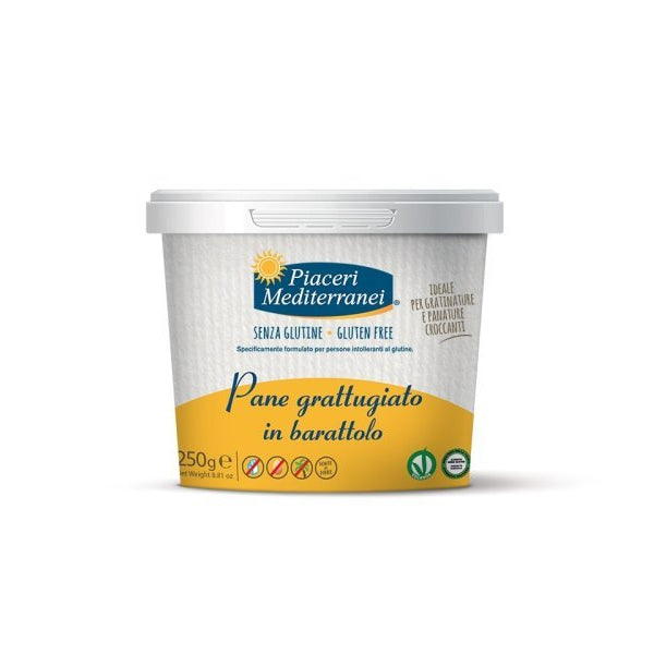 Piaceri Mediterranei Gluten-Free Breadcrumbs – 8.8 oz (250g)