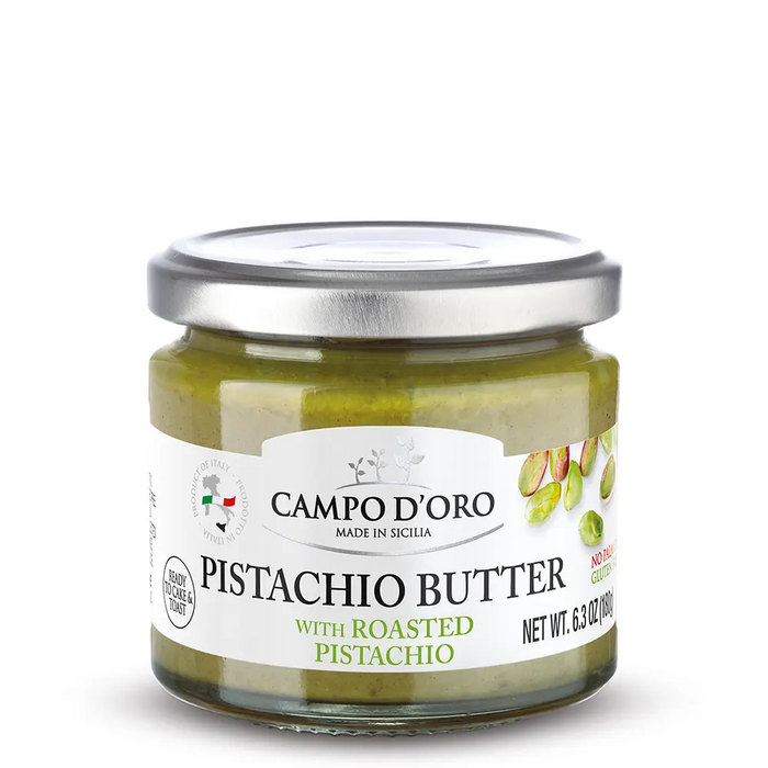 Campo D'Oro Pistachio Butter, 6.3 oz | 180g