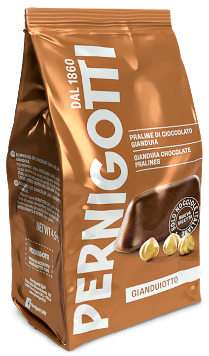 Pernigotti Gianduiotti Classic Hazelnut Chocolates, 140g