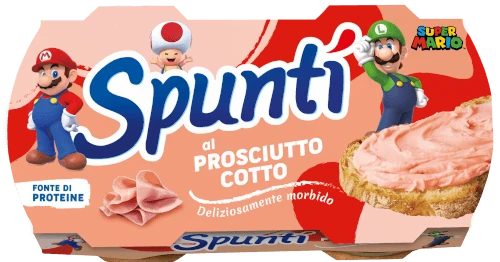 Spuntì al Prosciutto Cotto – Smoked Cooked Ham Spread, 2x84g