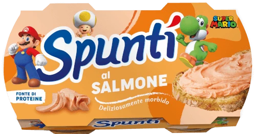 Spuntì al Salmone – Salmon Spread, Salmon Snack, 2x84g