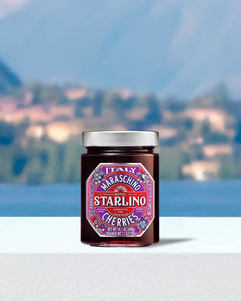 Hotel Starlino Maraschino Cherries, 14.1 oz | 400g