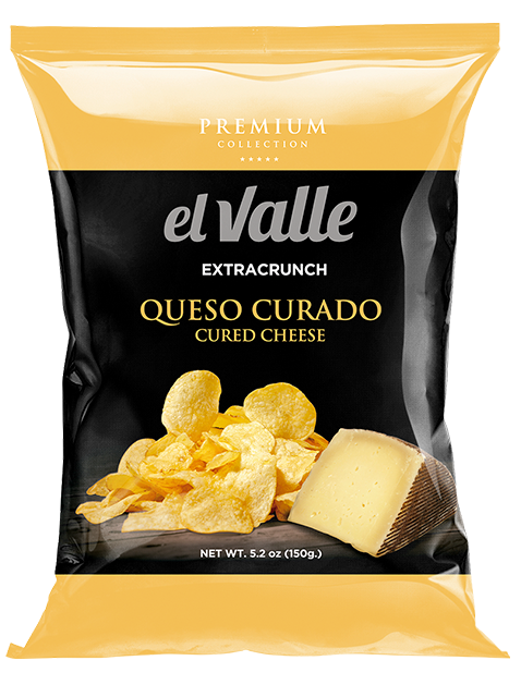 El Valle CURED CHEESE PREMIUM COLLECTION CHIPS, 4.82 oz | 150g