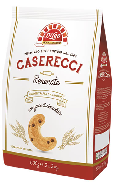 DiLeo Caserecci Chocolate Chip Serenade Cookies, 21 oz | 600g
