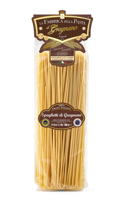 La Fabbrica Della Pasta 'e Spaghetti di Gragnano, #501 17.6 oz | 500g