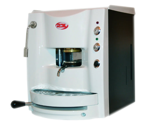 RDL ESE POD Espresso Machine w/ Steam, WHITE OPEN BOX