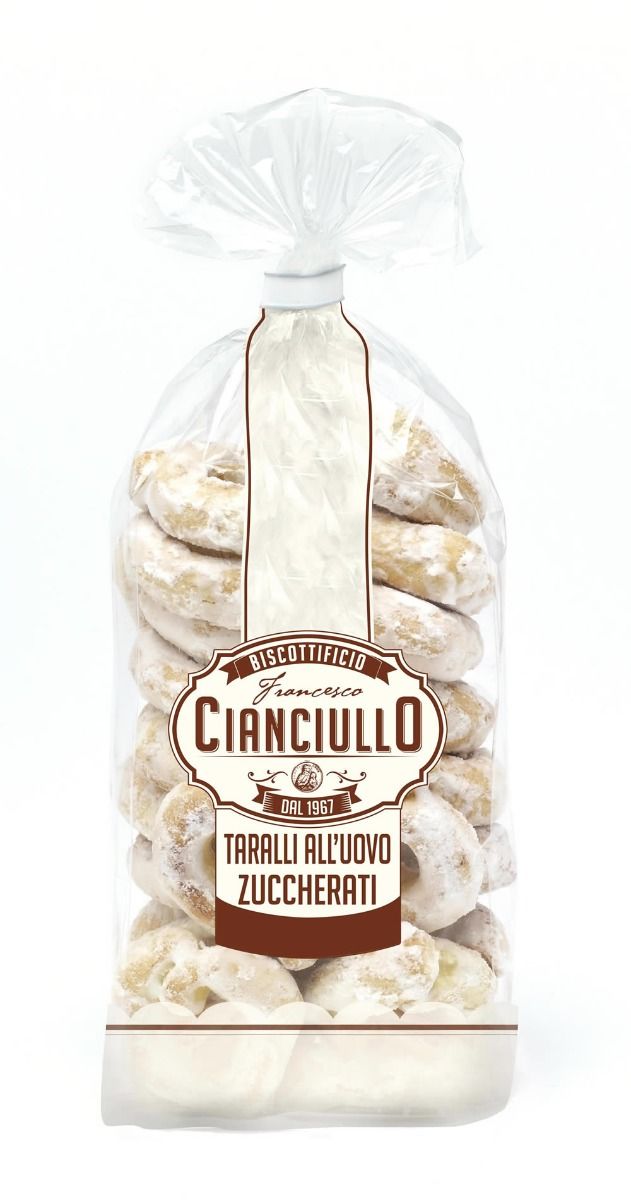 Cianciullo Sugar-Coated Sweet Egg Taralli – 4.23 oz (120g)