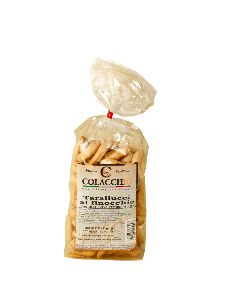Colacchio Fennel Taralucci al Finocchio, 250g