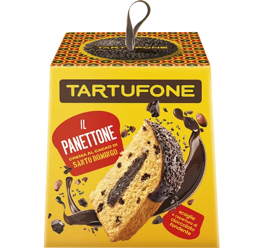 Tartufone Panettone, Filled with Cacao di Santo Domingo, 28.2 oz | 800g