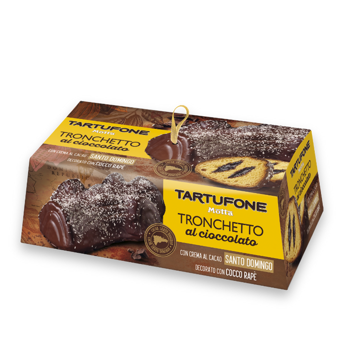 Motta Tartufone Tronchetto w/ Chocolate, 26.4 oz | 750g
