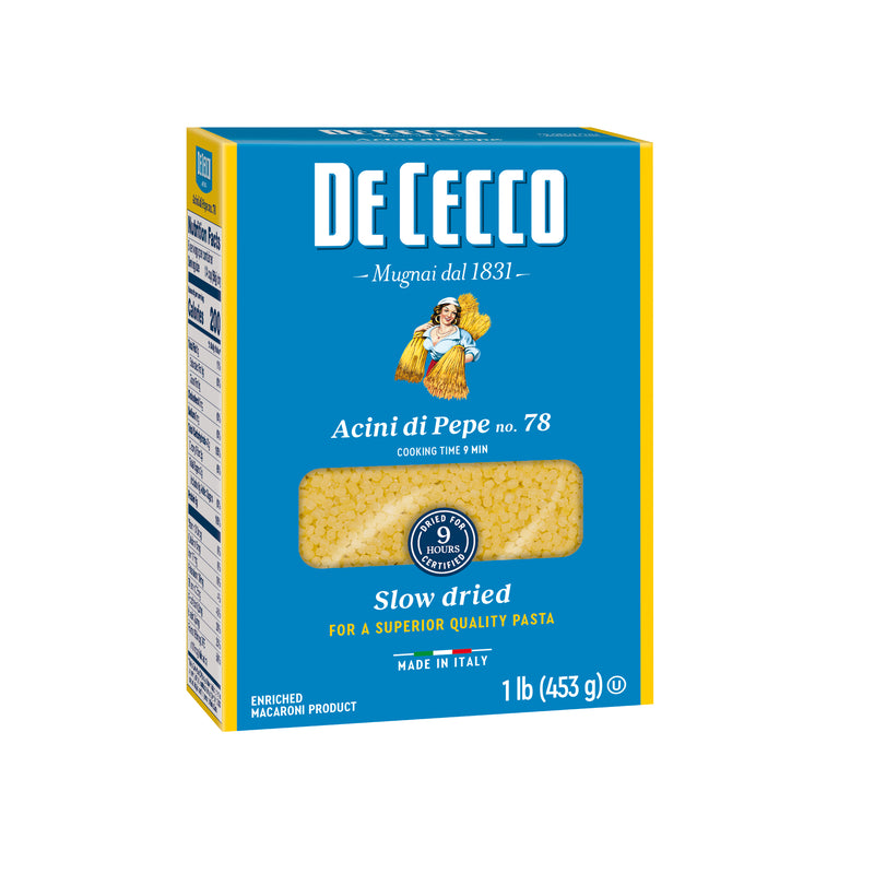 De Cecco Acini di Pepe, #78, 1 LB