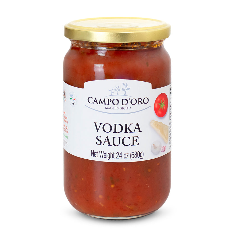 Campo d'Oro Vodka Sauce, 24 oz 680g — Piccolo's Gastronomia Italiana