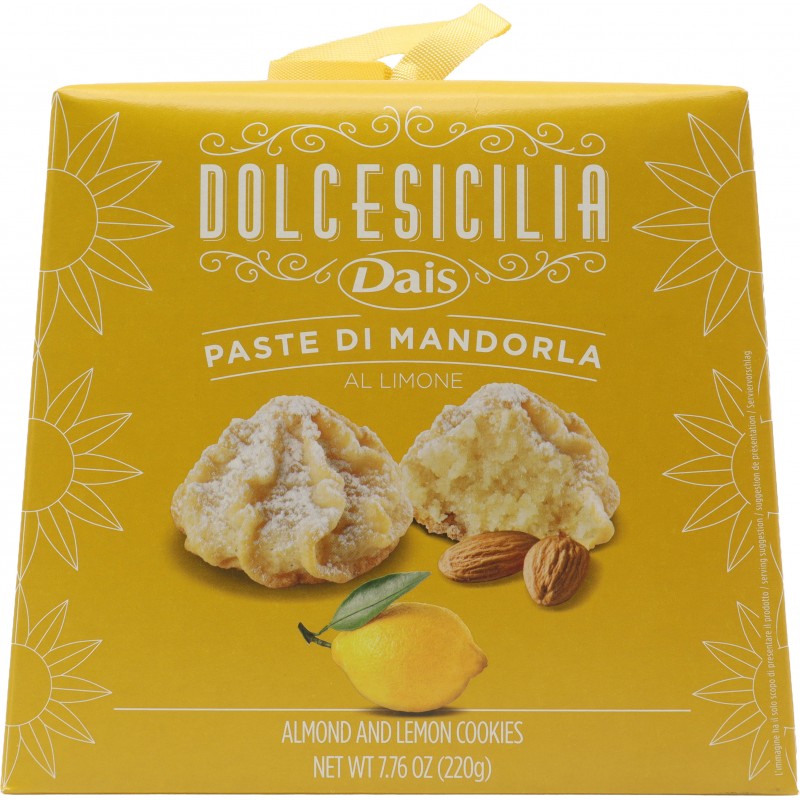 Dais Almond Cookies with Lemon, 7.76 oz | 220g