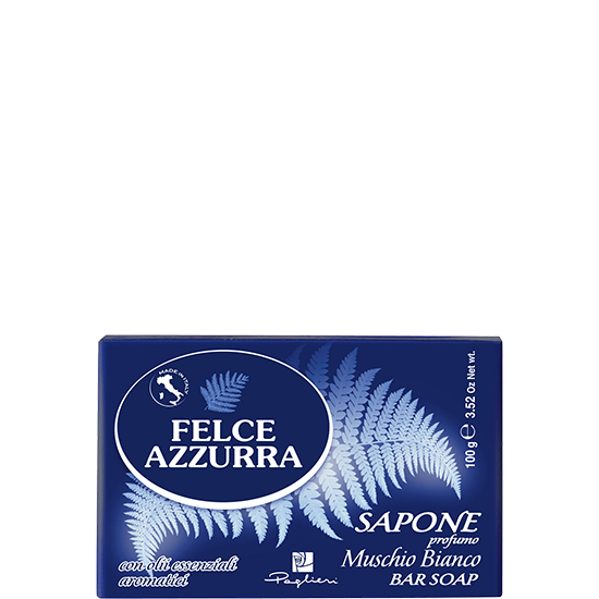 Felce Azzurra Sapone Muschio Bianco, White Musk Scent, 3.5 oz | 100g
