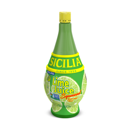 Sicilia Lime Juice, Squeeze Bottle, 7 oz | 206 ml