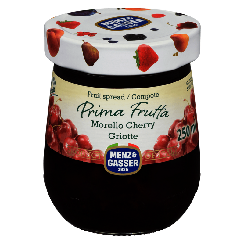 Menz & Gasser Morello Cherry Fruit Spread, 12 oz | 340g