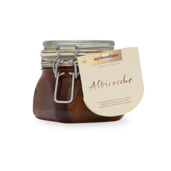 Agrimontana Candied Apricots In Syrup, 24 oz | 680g