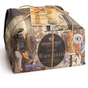 Breramilano Panettone with Chocolate Chips and Hazelnut, Raffaello Hand Wrapped, 35.2 oz - 1 kg
