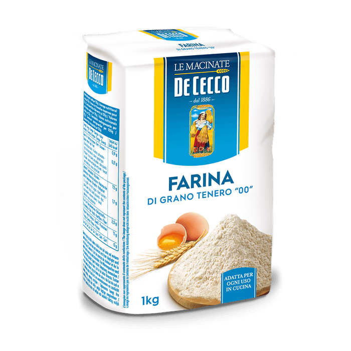 De Cecco Soft Wheat Flour Tipo "00", 2.2lb - 1kg