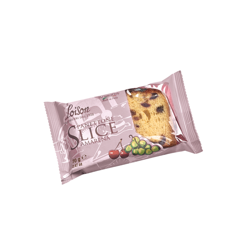 Loison Panettone by the slice Amarena, 2 4/5 oz | 80g