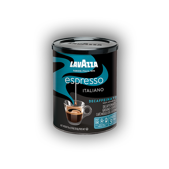 Lavazza Espresso Dek Classico, Decaffeinated, 8.8 oz | 250g TIN