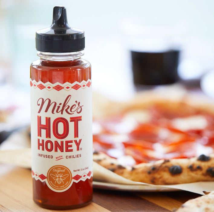Mike S Hot Honey Infused With Chilies 12 Oz 340g — Piccolo S Gastronomia Italiana