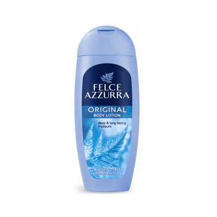 Felce Azzurra Body Lotion Original Scent, 8.45 oz | 250ml