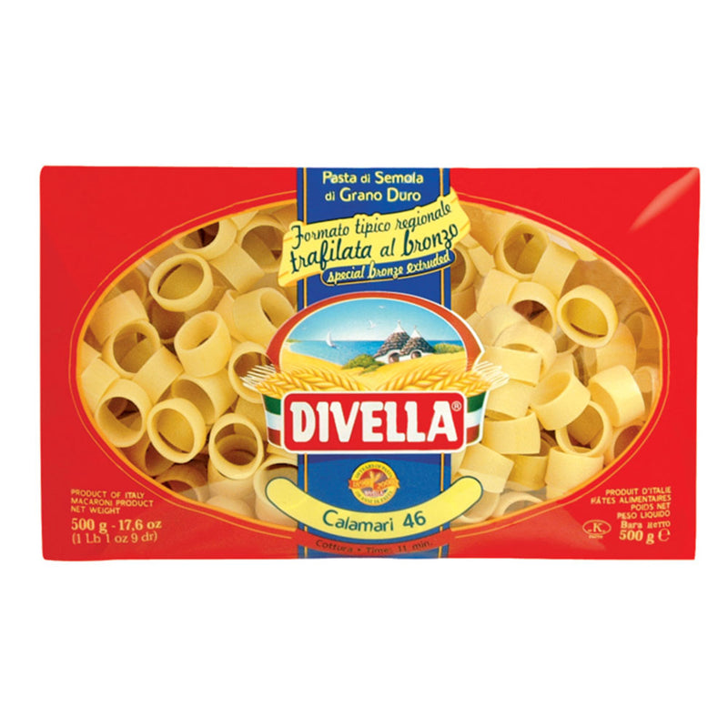 Divella Calamari Pasta, #46, 1.1 lb | 500g