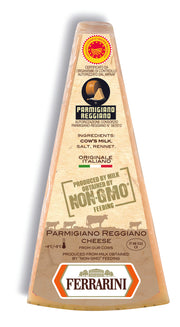 Ferrarini Parmigiano Reggiano, Non Gmo Feeding, Approx: .55 lb