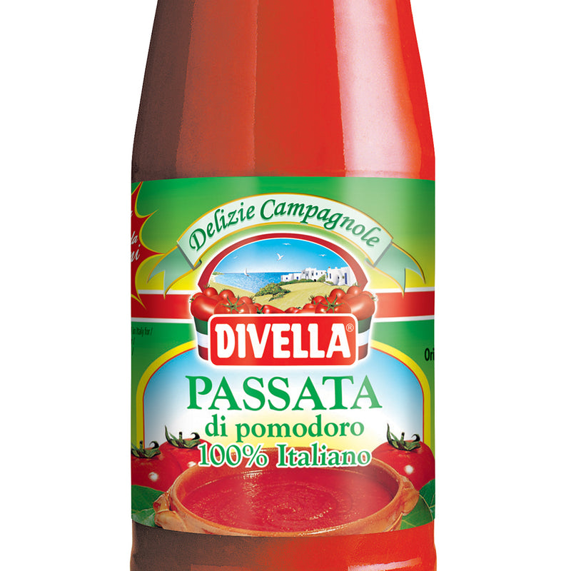 Divella Passata, Tomato Puree Jar, 24 oz | 680g