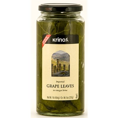 Krinos Grape Leaves, 1 lb | 454g