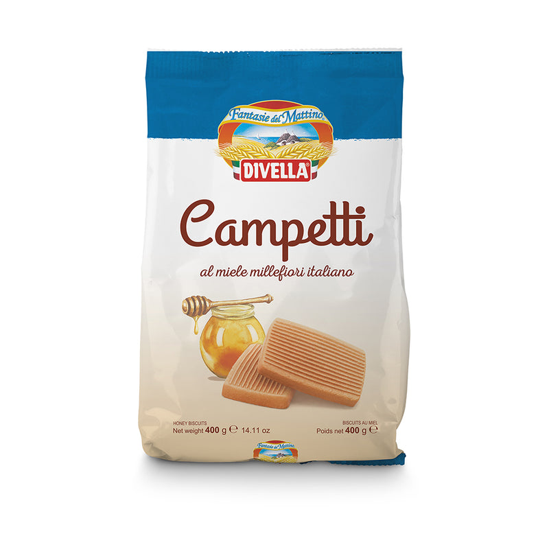 Divella Campetti With Honey Cookies, 14.11 oz | 400g