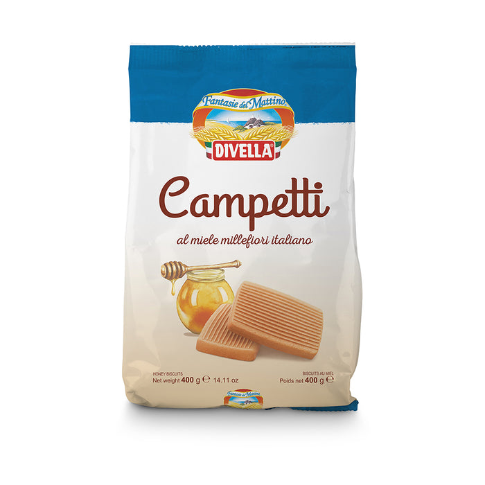 Divella Campetti With Honey Cookies, 14.11 oz | 400g