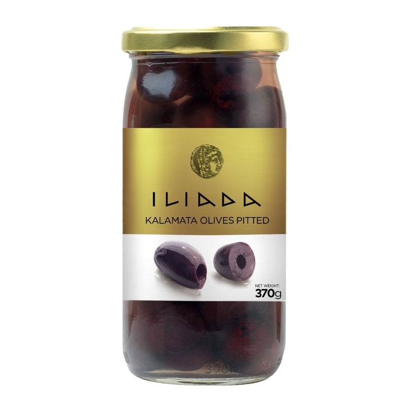 Iliada Kalamata Pitted Olives, 13 oz | 370g
