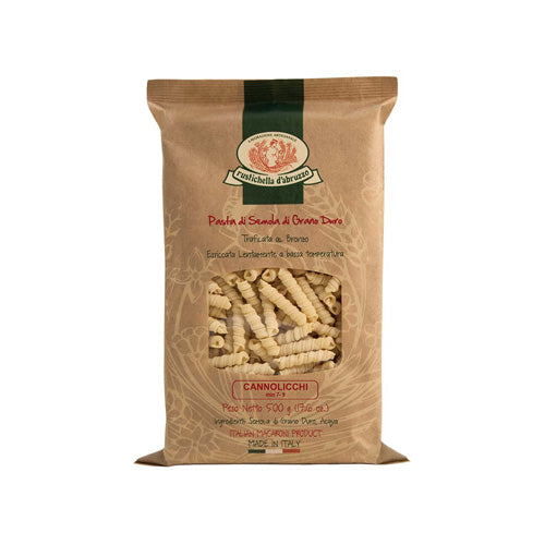 Rustichella D'Abruzzo Cannolicchi, 17.6 oz | 500g