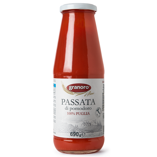 Granoro Strained Italian Tomatoes, 100% Italian Tomatoes, 24oz | 690g