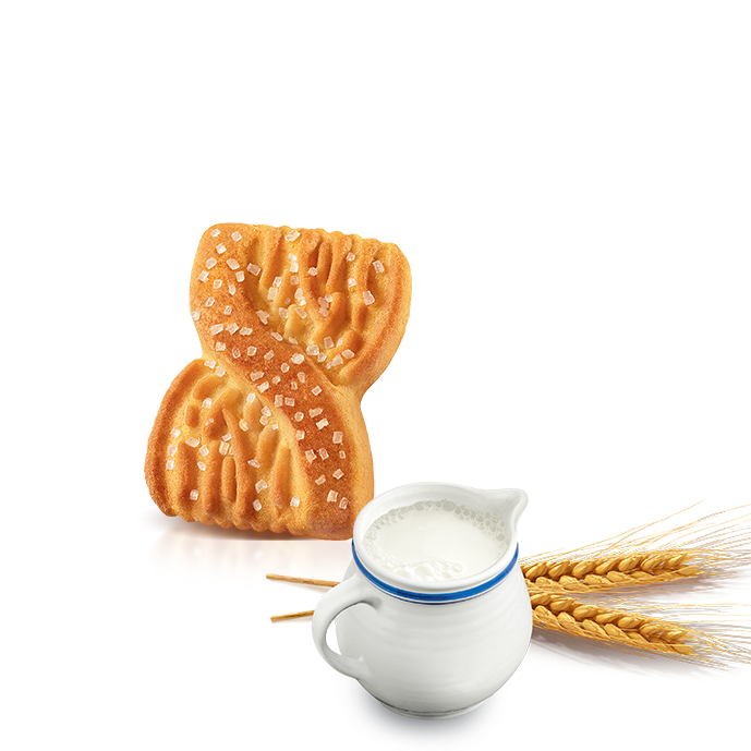 Balocco Zuppole Biscuits, Milk & Sugar Grains Cookies, 12.3 oz | 350g