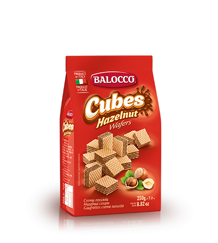 Balocco Wafers Crema Nocciola (Hazelnut) 250g