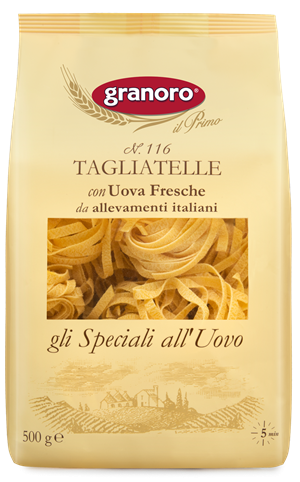 Granoro Tagliatelle Egg Pasta Nest, #116, 1.1 lb