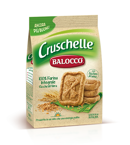 Balocco Cruschelle Whole Wheat Biscuits Cookies, 26.3 oz | 700g