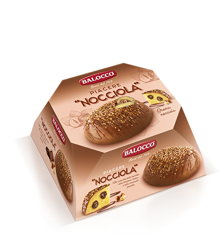 Balocco Piacere “Nocciola” Hazelnut & Chocolate Cake, 26.4 oz | 750g