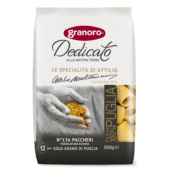 Granoro Paccheri, #136, 1.1 lb | 500g