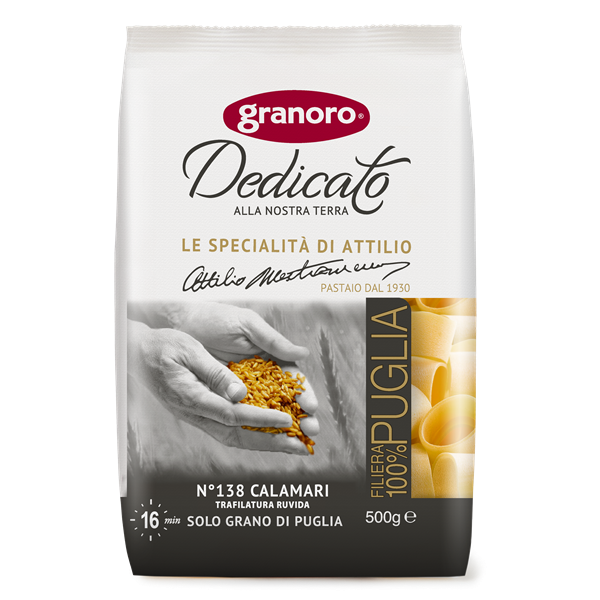 Granoro Dedicato Calamari, #138, 1.1 lb | 500g