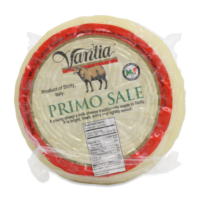 Vantia Plain Primo Sale Cheese, 16 oz