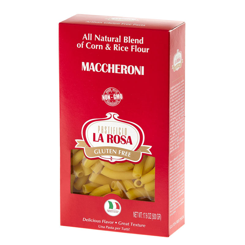 Pastificio La Rosa Gluten Free Maccheroni, 17.6 oz | 500g