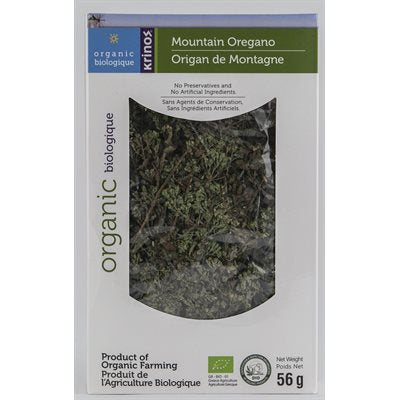 Krinos Oranic Mountain Oregano, Greece Dried Oregano, 2 oz | 56g