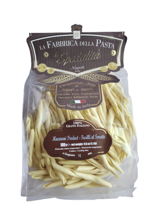 La Fabbrica Della Pasta Fusilli al Ferretto, #717, 17.6 oz | 500gr