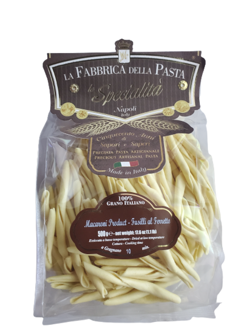 La Fabbrica Della Pasta Fusilli al Ferretto, #717, 17.6 oz | 500gr