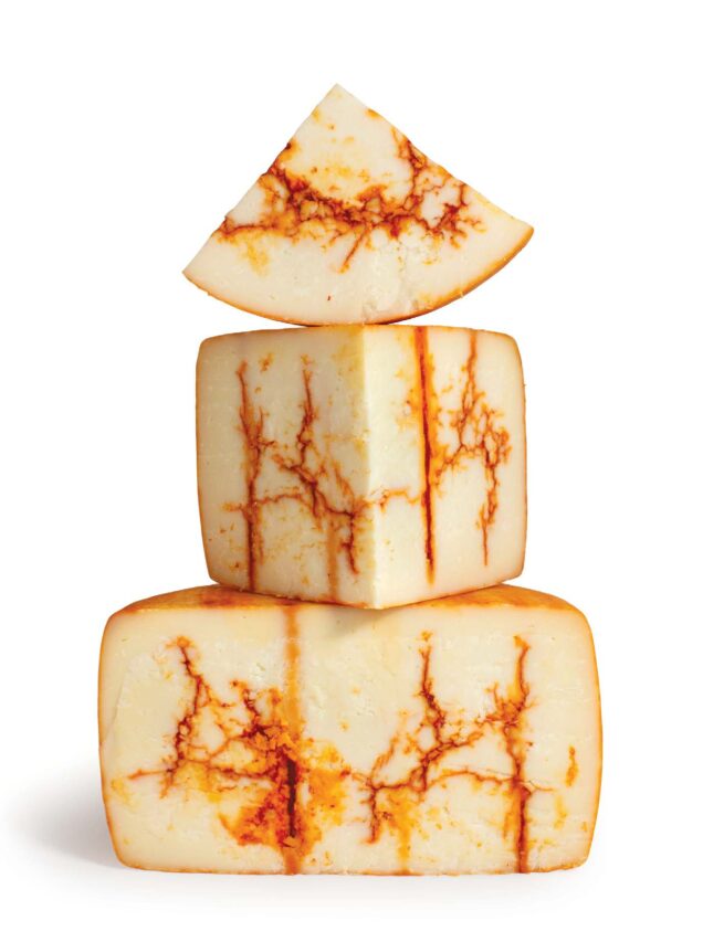 Central Fiore Piccante Cheese Wedge, 16 oz