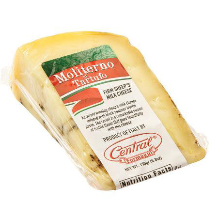 Central Moliterno al Tartufo, Black Truffle Cheese, 5.3 oz